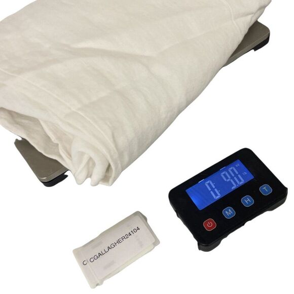 Zara Home Womens Nightgown Linen Pajamas Dress L Large White Midi NWT - Picture 8 of 8